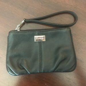 Classic Black Wristlet